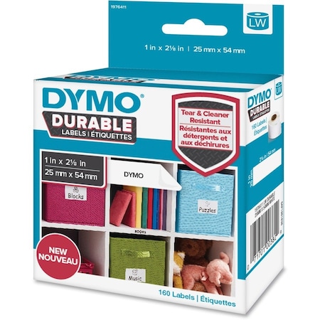 Dymo Roll, Labl, Lw, Drbl, 1"X2-1/8 Pk DYM1976411